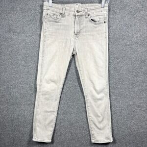 7 For All Mankind Jeans Womens Size 27 Paxtyn Ankle Straight